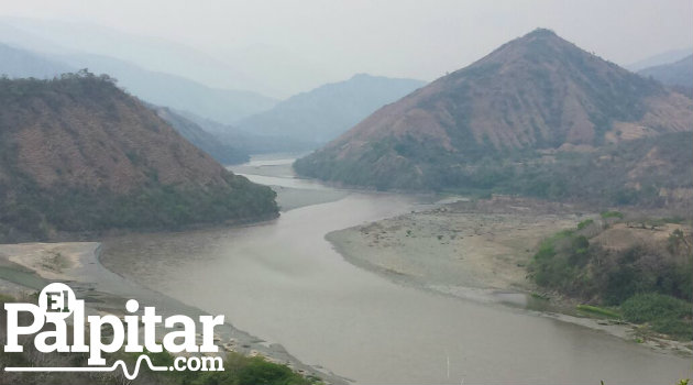 Río Cauca a la altura de Santa Fe de Antioquia, lugar del accidente. Foto: ARCHIVO