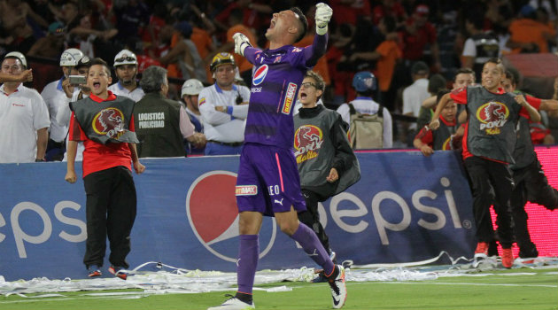 David González, figura de Medellín para lograr este paso a la final ante el Cortuluá. Foto: CORTESÍA