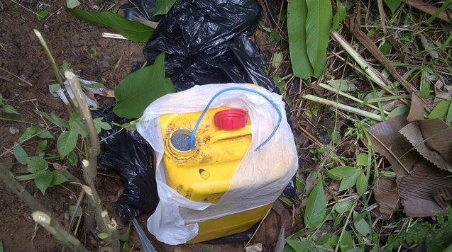 Ejército destruye cuatro minas antipersona y dos laboratorios de Cocaína