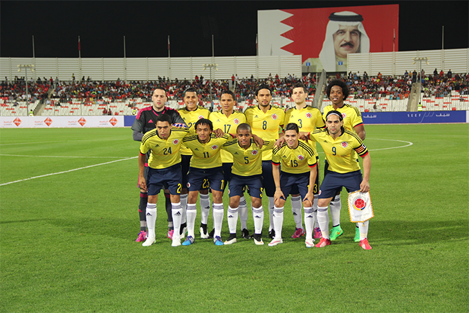 selección Colombia en oriente