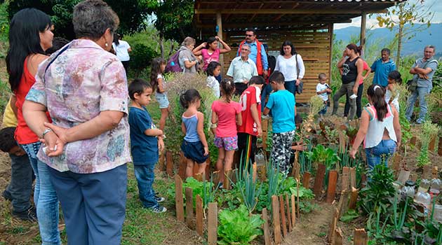 El proyecto de sistemas agroecológicos es una idea de innovación sostenible. Foto: CORTESÍA.