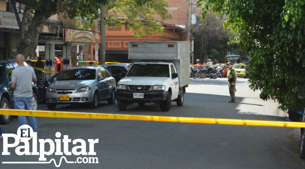 Lugar en Prado Centro donde ocurrió el ataque.