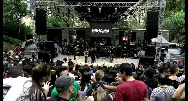 Así se vivía los conciertos en el Carlos Vieco. Foto: ARCHIVO.