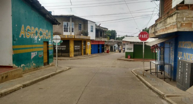 Municipios del Urabá desolados ante el "paro armado". Foto: CORTESÍA/ARCHIVO