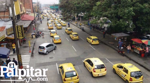 Taxis_Uber_Protestas_Medellín5
