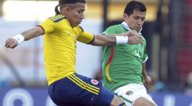 Dayro Moreno sería titular esta tarde en el juego amistoso ante Haití. Foto: ARCHIVO