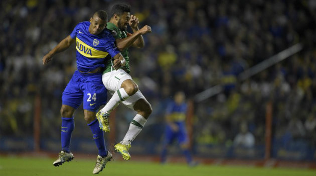 Frank Fabra, exjugador del Cali, fue uno de los destacados para Boca este miércoles. Foto: CORTESÍA