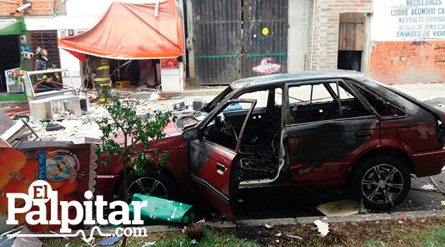 La explosión de una pipeta de gas al interior de un establecimiento comercial en Belén, ocurrido el pasado viernes 3 de junio.