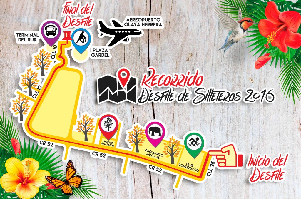 Recorrido_Desfile_Silleteros