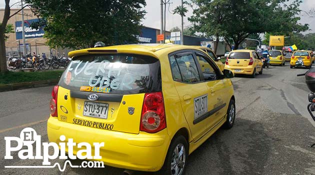 Marcha3_Taxistas_Medellín_El_Palpitar