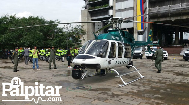 El helicóptero contará con herramientas especializadas. Foto: EL PALPITAR.