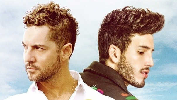 David Bisbal y Sebastián Yatra