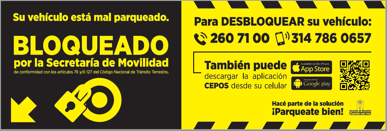 Vehículo mal parqueado