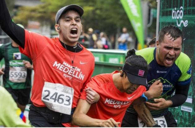 Maratón Medellín. 